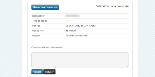 Capture du projet